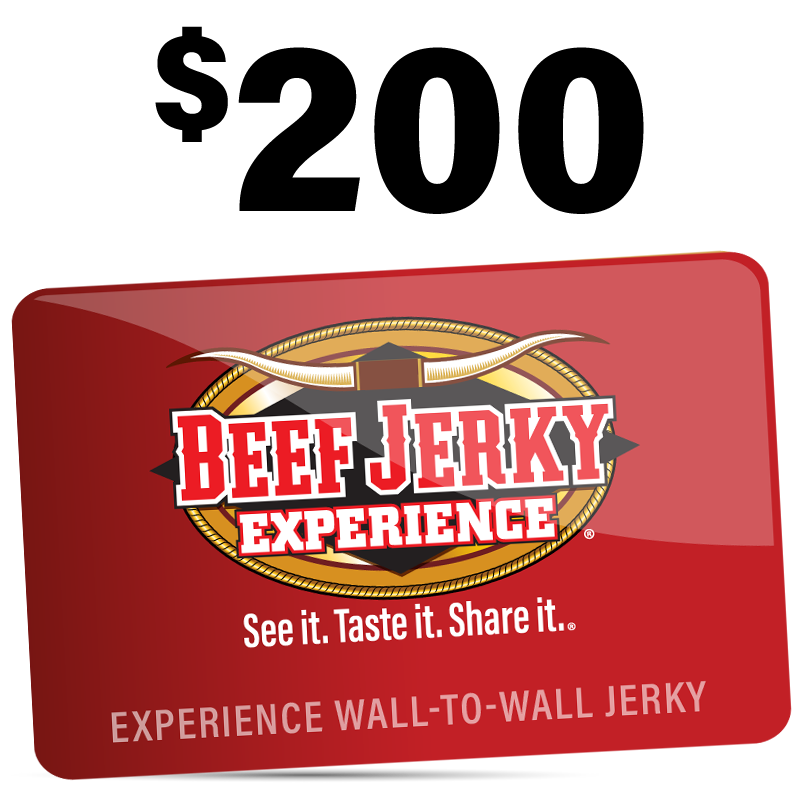 Beef Jerky Experience Gift Card
